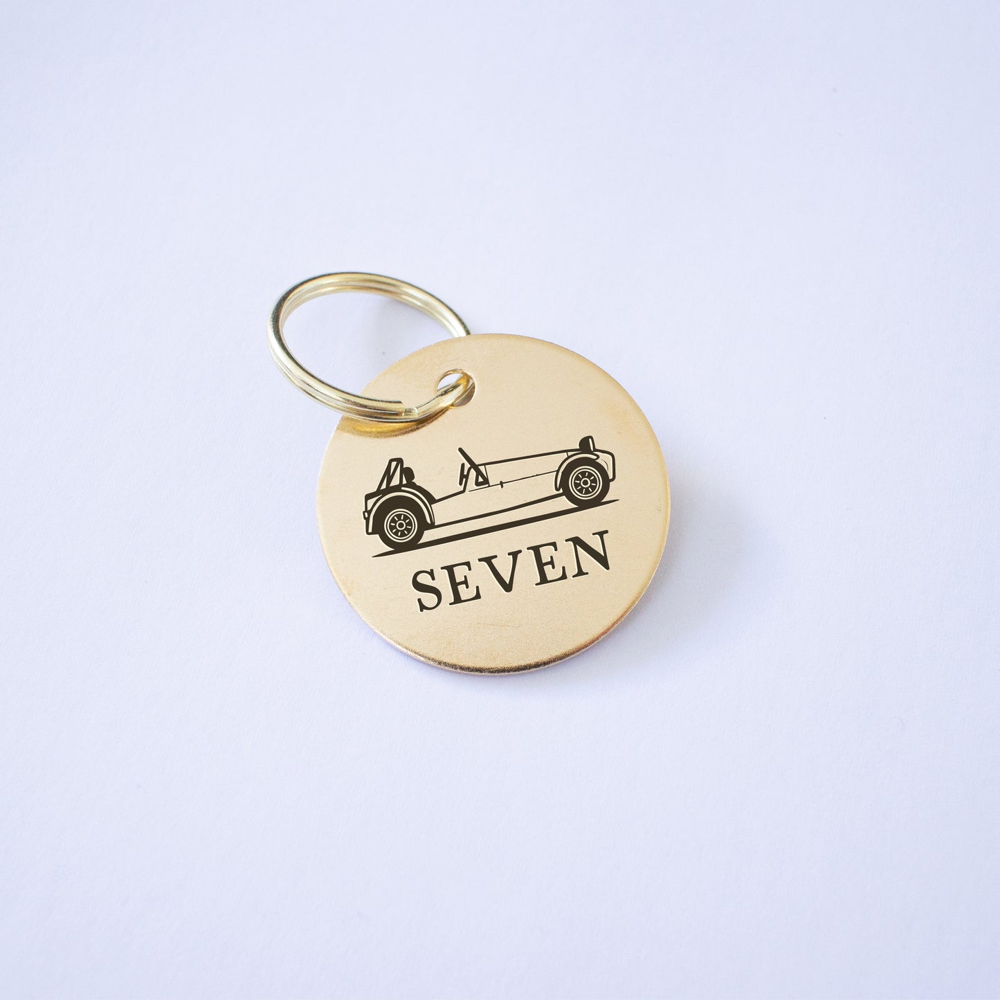 Personalised Caterham Seven Key Ring