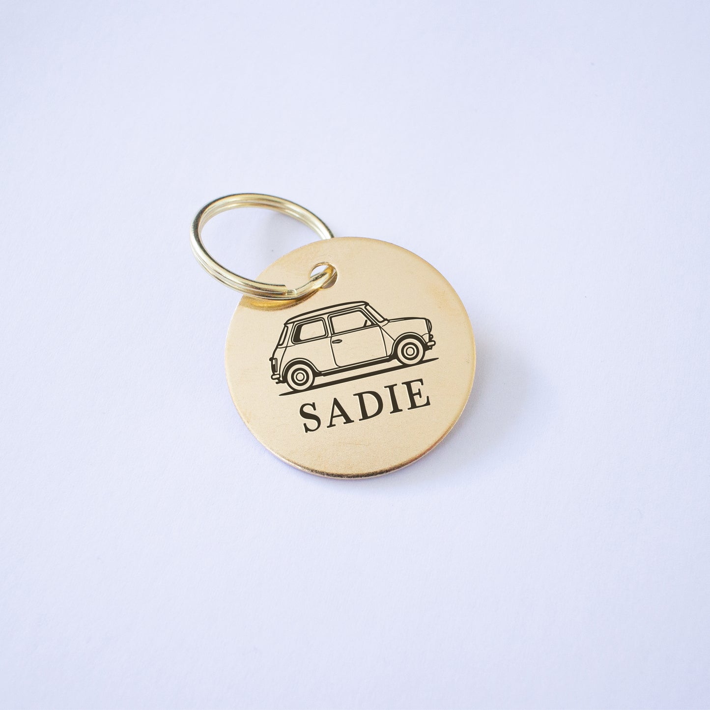 Personalised Mini Cooper Key Ring