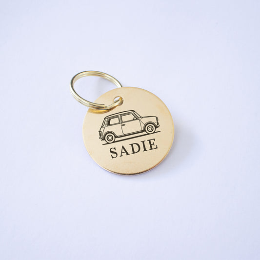 Personalised Mini Cooper Key Ring